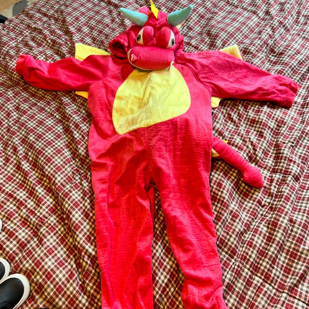 Dragon Toddler Costume. Size 2-3T